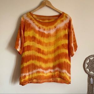 Gorgeous Hand-Dyed Tunic! Tie-Dye